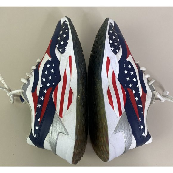 PUMA GOLF US Open Sz 9.5 Limted Edition RS-G USA Golf Shoes *see Descrip GUC